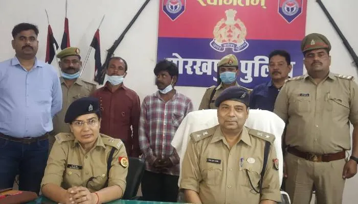 गोरखपुर: विनोद हत्याकांड का पुलिस ने किया खुलासा, दो गिरफ्तार