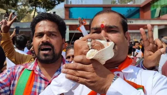 यूपी चुनाव 2022:  ब्रजेश पाठक व राजेश्वर सिंह के बाद अब मोहनलालगंज से अमरेश कुमार ने भी खिलाया कमल