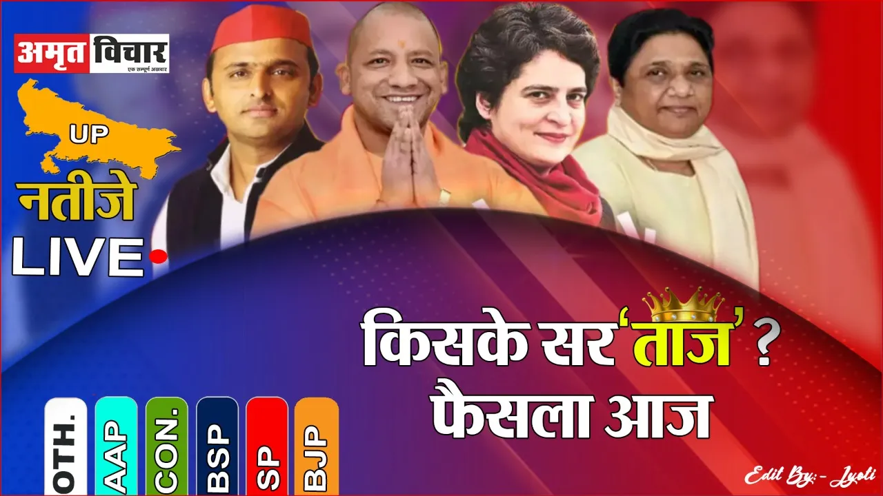 नतीजे LIVE: उत्तर प्रदेश