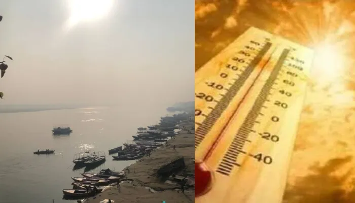वाराणसी: तपती धूप से परेशान हुए लोग, 40 डिग्री के पार पहुंचा तापमान