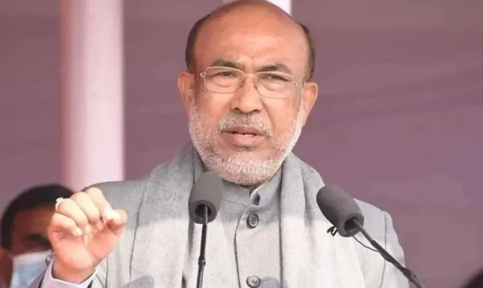 आज दोपहर 3 बजे मणिपुर के सीएम पद की शपथ लेंगे एन बीरेन सिंह