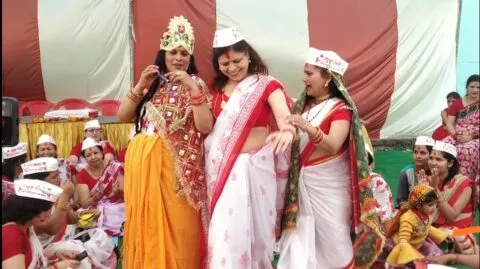 हल्द्वानी: चीरबंधन के साथ मातृशक्ति ग्रुप ने खूब जमाया रंग, नशे के खिलाफ दिया संदेश