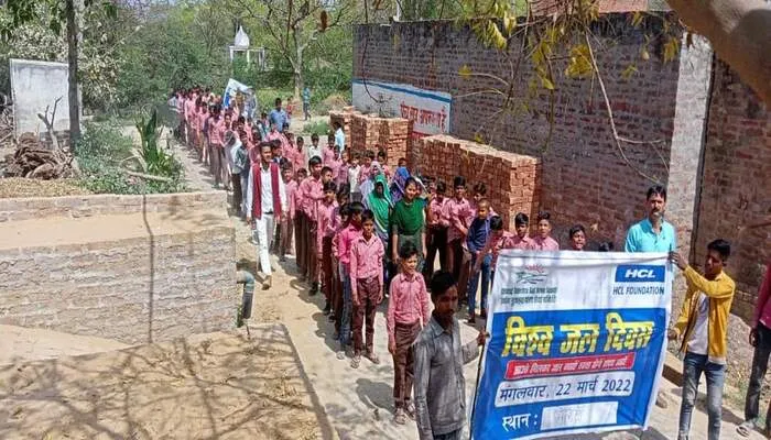 हरदोई: विश्व जल दिवस पर उमंग ने HCL के साथ मिलकर ग्रामीणों को किया जागरूक