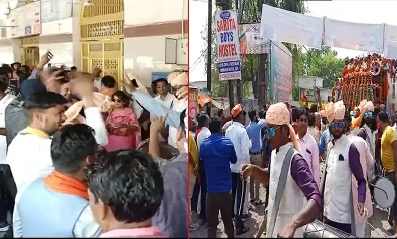 बरेली: वन एवं पर्यावरण मंत्री के स्वागत में जंक्शन पर उमड़ा जन सैलाव, कदम रखने तक की नहीं बची जगह
