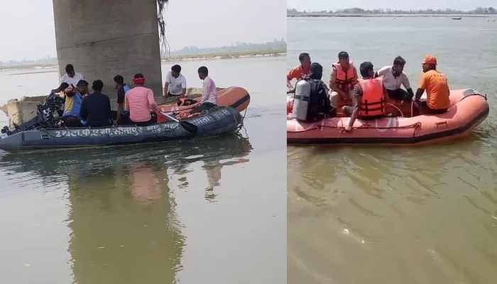 बहराइच: घाघरा में डूबे युवक का नहीं लगा सुराग, चार दिन बाद लौट गई टीम