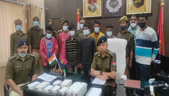 अयोध्या: चोरी करने वाले गिरोह का हुआ पर्दाफाश, मुखिया सहित छह गिरफ्तार