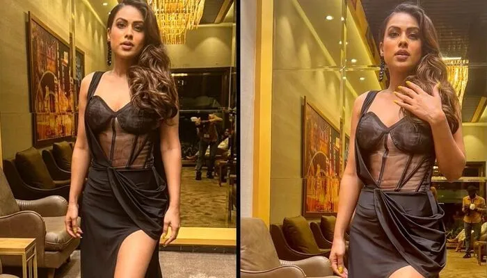 Nia Sharma Photos : ब्लैक ट्रांसपैरेंट  ड्रेस में निया शर्मा ने जीता फैंस का दिल, TV की Naagin ने सोशल मीडिया पर शेयर की फोटो