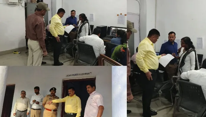 बहराइच: डीएम और एसपी ने लिया बोर्ड परीक्षा का जायजा, नकल विहीन परीक्षा पर दिया जोर