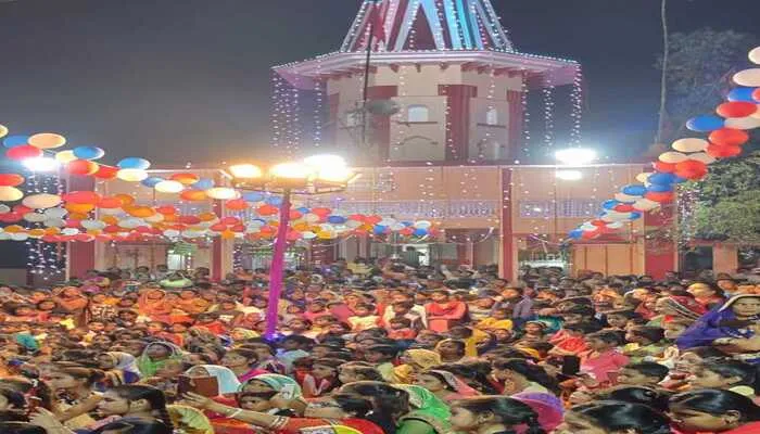 बहराइच: शिव विवाह में दुल्हन की तरह सजा मंदिर, बारातियों का हुआ स्वागत