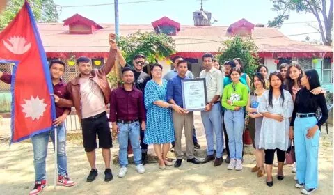 नैनीताल: जैव प्रौद्योगिकी संस्थान में नेपाल के विद्यार्थियों ने सीखे आदर्श खेती के गुर