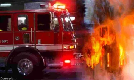 हल्द्वानी: एक साथ चार स्थानों पर लगी आग तो सबकुछ भगवान भरोसे