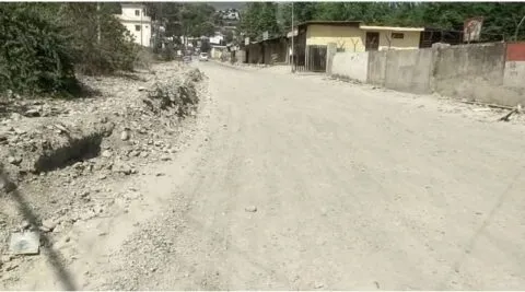 भीमताल: आपदा के छह महीने बाद भी दुरुस्त नहीं हो सका मार्ग, जिम्मेदार बेसुध