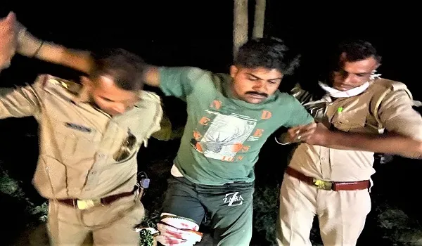 रामपुर : पुलिस ने मुठभेड़ के बाद पकड़ा पशु तस्कर, पैर में लगी गोली