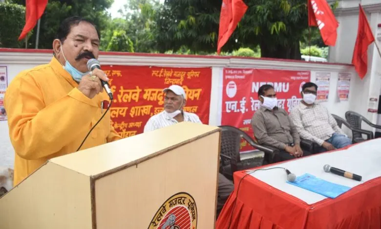 बरेली: बसंत चतुर्वेदी 10 वीं बार चुने एआईआरएफ के जोनल सेक्रेटरी