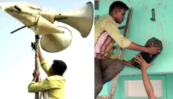 झांसी: मंदिर-मस्जिद से पुजारी और इमाम ने खुद उतारे लाउडस्पीकर, कही यह बात