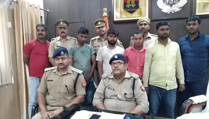 अयोध्या: शटर काट चोरी करने वाले गैंग का खुलासा, 4 गिरफ्तार