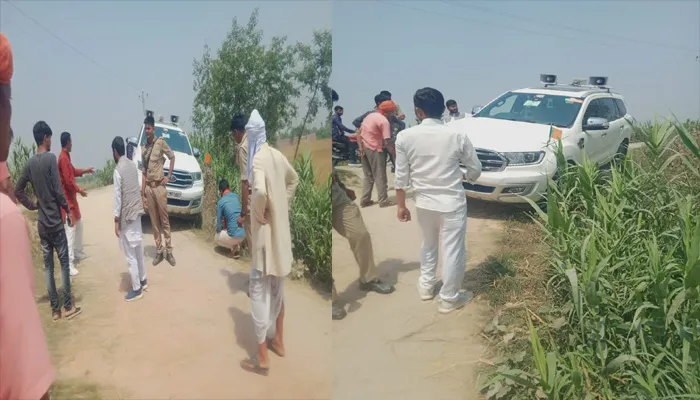 बहराइच: बाल-बाल बचे विधायक पुत्र और अन्य, अनियंत्रित होकर तटबंध के नीचे उतरा वाहन