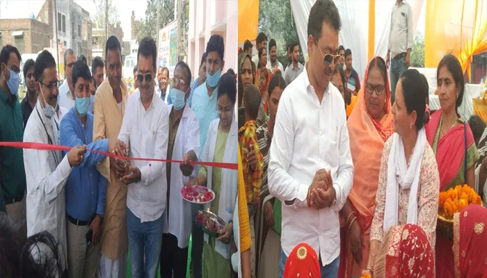 बहराइच: स्वास्थ्य मेले का हुआ आयोजन, सीएचसी में उपलब्ध संसाधनों का उठाएं लाभ