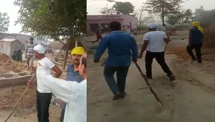 बहराइच: मारपीट में बीच बचाव करना पड़ा भारी, जमकर पीटा, छह वाहन तोड़े