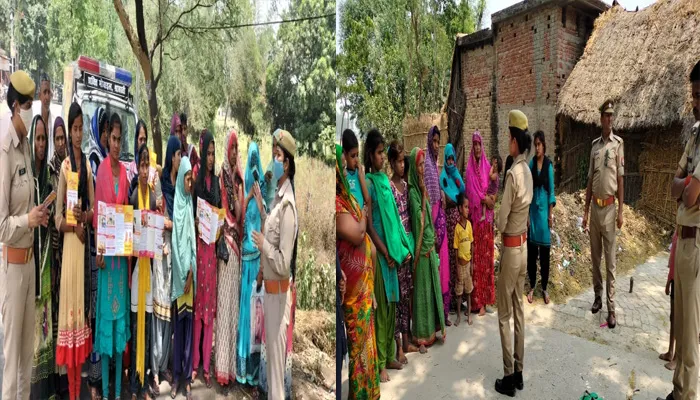 बहराइच: पुलिस अधीक्षक ने दिए निर्देश, मिशन शक्ति के तहत बालिकाओं को कराया गया जागरूक