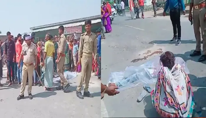बहराइच: जिस बस से युवक उतरा, उसी ने कुचला, हुई दर्दनाक मौत