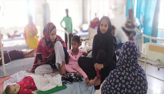 बाराबंकी: गर्मी के प्रकोप से बढ़ी बीमारियां, अस्पतालों में लगा मरीजों का तांता