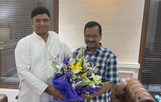हरियाणा कांग्रेस के पूर्व अध्यक्ष अशोक तंवर ने थामा AAP का दामन