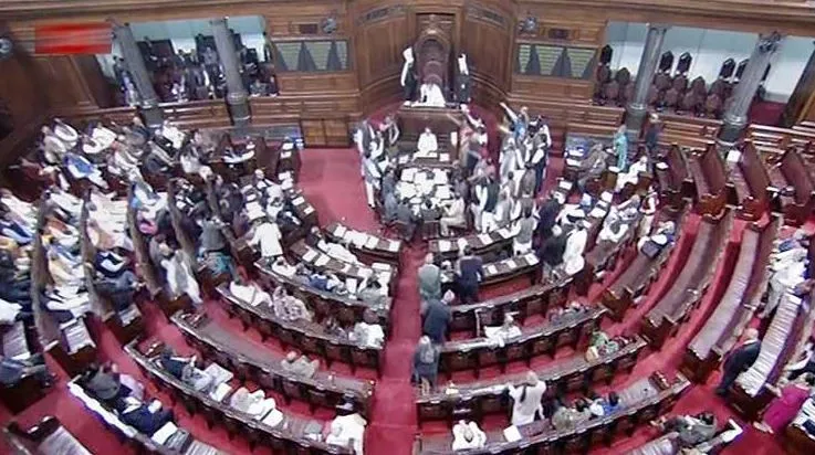 आईएनएस विक्रांत घोटाले को लेकर राज्यसभा में हंगामा 