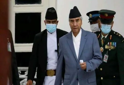 भारत पहुंचे तीन दिवसीय यात्रा पर नेपाल के पीएम शेर बहादुर दे‍‍उबा