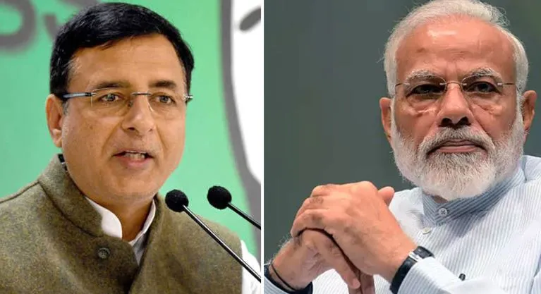 प्रधानमंत्री ‘जुमला और ध्यान भटकाने’ की बजाय पेट्रोल-डीजल पर उत्पाद शुल्क कम करें- सुरजेवाला 