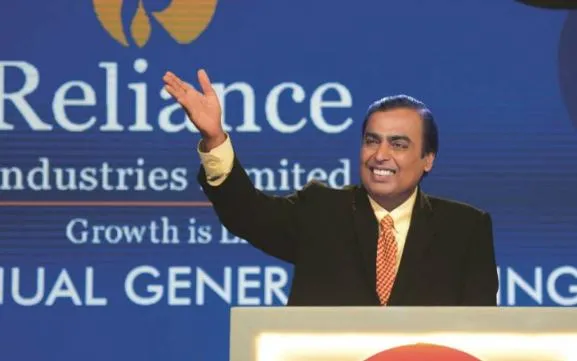 दिन में कारोबार के दौरान रिलायंस इंडस्ट्रीज का बाजार पूंजीकरण 19 लाख करोड़ रुपये के पार