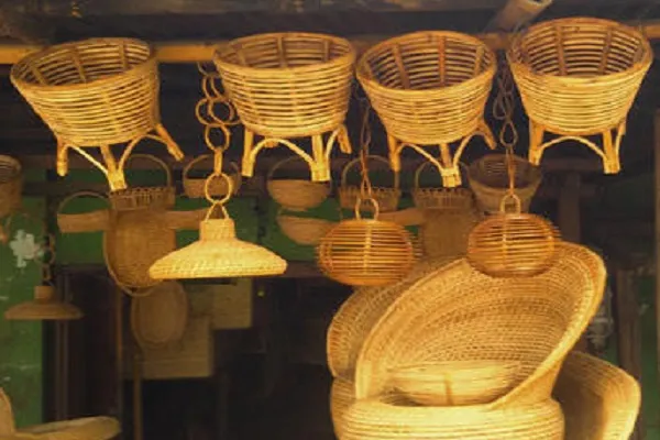 ‍मुरादाबाद : विदेशियों को भा रहे देशी उत्पाद, बेंत और बांस से बनी चीजों की मांग