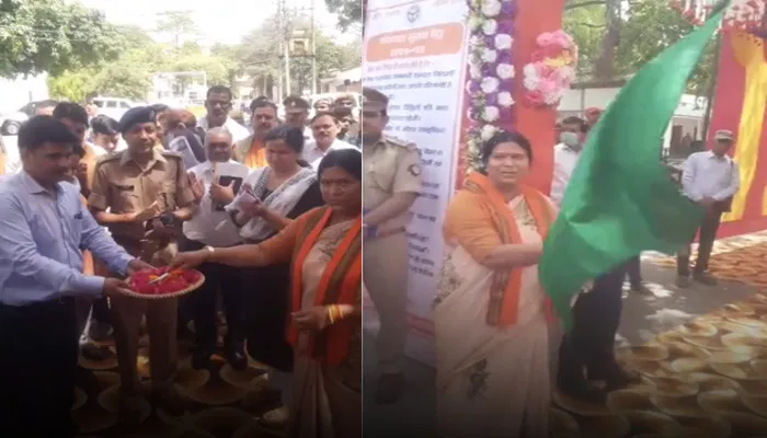 इटावा: चतुर्थ सड़क सुरक्षा सप्ताह का हुआ शुभारंभ, MLA ने जागरूकता वाहन को दिखाई हरी झंडी