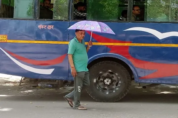 अमरोहा : लू के थपेड़ों से जनजीवन बेहाल, 40 डिग्री पहुंचा तापमान