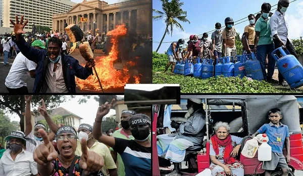 Sri Lanka Crisis : श्रीलंका में हालात बेकाबू, कर्फ्यू के बीच पूरी कैबिनेट ने दिया इस्तीफा