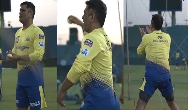 IPL 2022, GT vs CSK : गुजरात टाइटन्स के खिलाफ मैच से पहले एमएस धोनी बने स्पिनर, नेट्स में किया जमकर अभ्‍यास…वीडियो वायरल