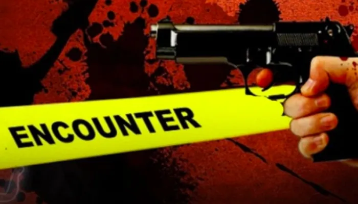 गाजियाबाद: पुलिस मुठभेड़ में बदमाश के पैर में लगी गोली, गिरफ्तार