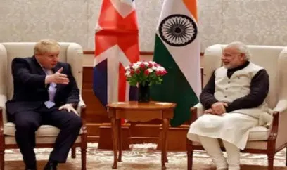 पीएम मोदी से द्विपक्षीय वार्ता के बाद ब्रिटिश पीएम जॉनसन बोले- भारत और ब्रिटेन के बीच संबंध मजबूत हुए हैं