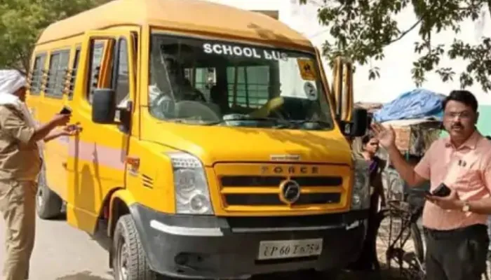 बलिया:  ARTO ने अनफिट वाहनों पर की कार्रवाई, 30 स्कूली गाड़ियों का काटा चालान, आठ सीज