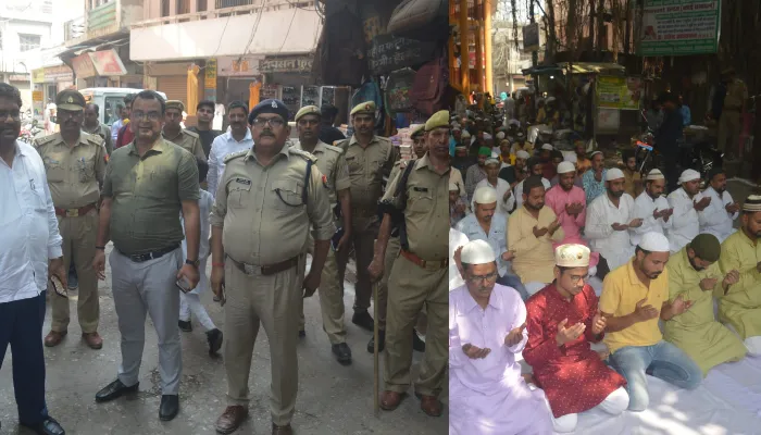 अयोध्या: सुरक्षा के सख्त पहरे में सकुशल सम्पन्न हुई अलविदा की नमाज, डीएम और एसएसपी करते रहे दौरा