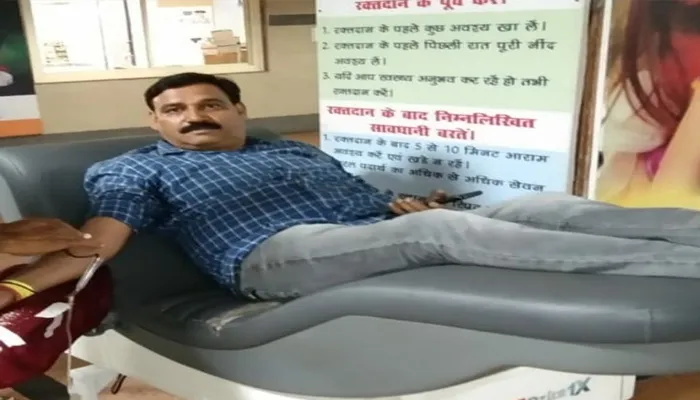 रायबरेली: गोली मारकर निभाया दायित्व, खून देकर दिखाई मानवता