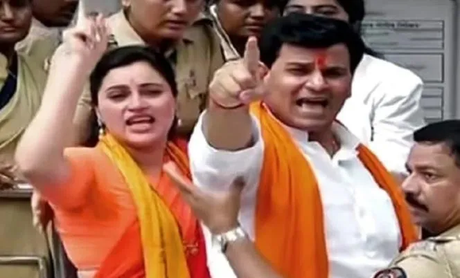 हनुमान चालीसा विवाद: बांद्रा कोर्ट ने सांसद नवनीत राणा और उनके पति रवि राणा को 14 दिन के लिए भेजा जेल