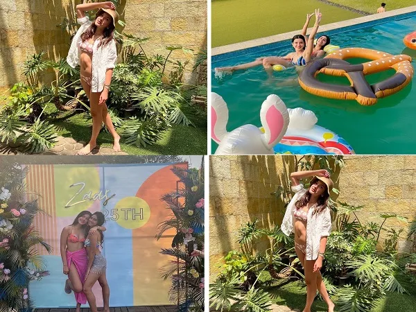 Shanaya Kapoor Photos : शनाया कपूर ने बिकिनी में फ्लॉन्ट किया टोंड फिगर, दोस्त के बर्थडे पार्टी में मचाया धमाल