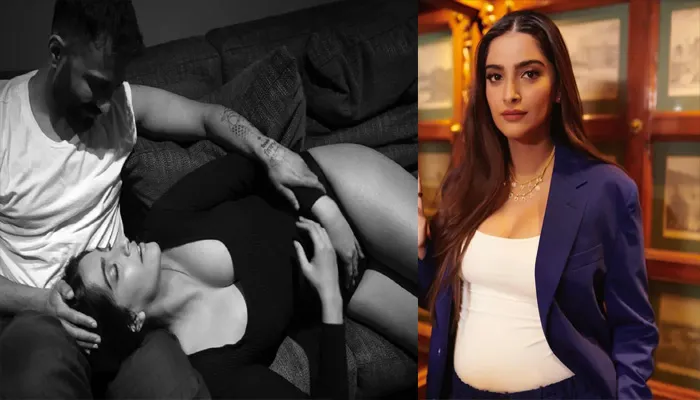 Sonam Kapoor ने रॉयल लुक में फ्लॉन्ट किया बेबी बंप, फोटोज में एक्ट्रेस लगी बला की खूबसूरत