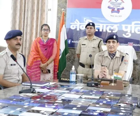 हल्द्वानी से चोरी 128 मोबाइल दिल्ली, हैदराबाद और हरियाणा से बरामद