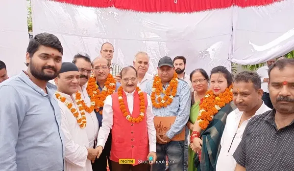 मुरादाबाद : पहले हंगामा, फिर सर्वसम्मति से हुआ निगम कार्यकारिणी का चुनाव