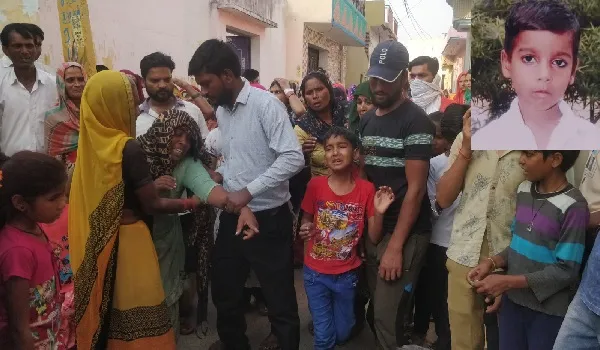 अमरोहा : सात वर्षीय बच्चे की गला घोंटकर हत्या, गन्ने के खेत में मिला शव