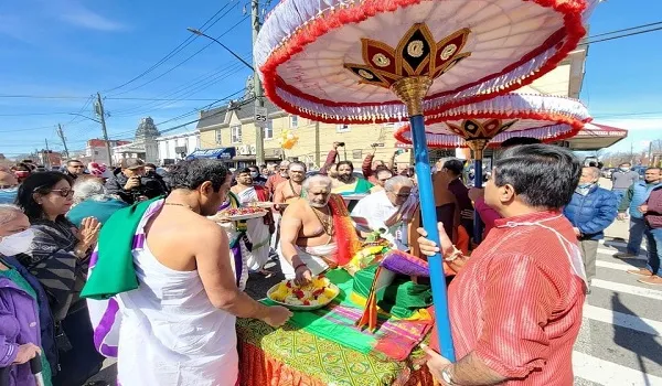 न्यूयॉर्क में एक सड़क का नाम रखा गया ‘गणेश टेम्पल स्ट्रीट’, देखें वीडियो