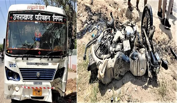 रामपुर : रोडवेज बस की चपेट में आकर कारपेंटर की मौत, एक घायल