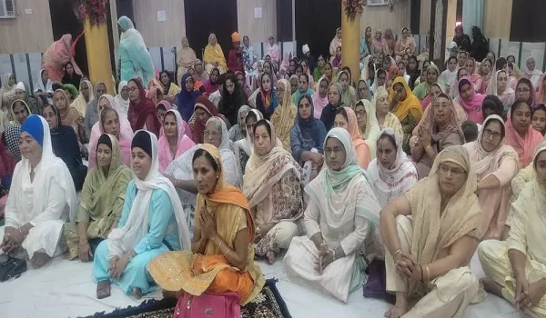 रामपुर : धूमधाम से मना बैसाखी पर्व, रागी जत्थों ने की संगत निहाल